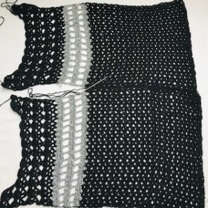Create Your Own Stunning Black and Silver Crochet Top: A Comprehensive Guide