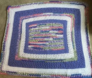Crochet Sugarplum Baby Blanket