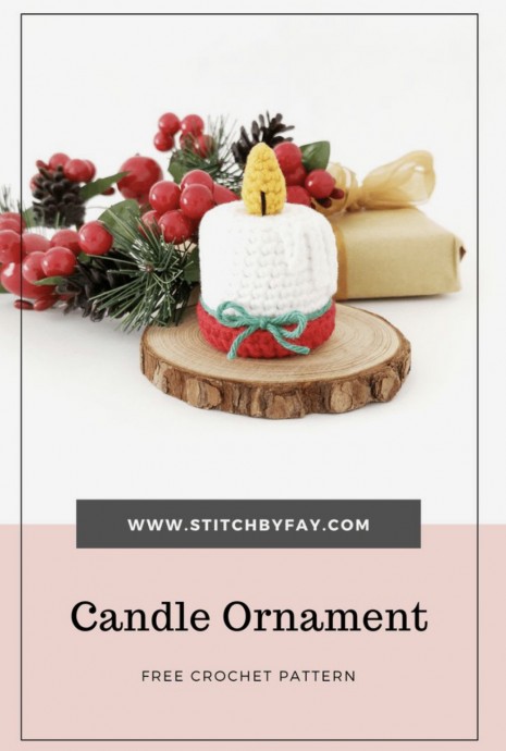 Crochet Candle Ornament