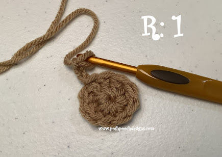 Crochet Chicken And Turkey Coasters
