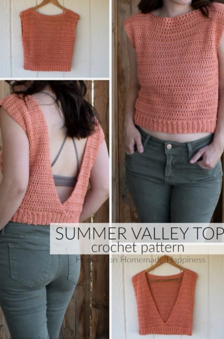 Summer Valley Crochet Top