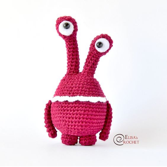Little Monster Free Crochet Pattern Little Monster Free Crochet Pattern