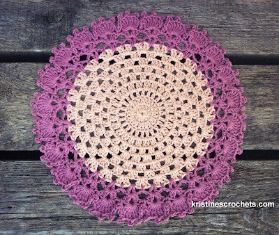 How to Crochet a Beautiful and Elegant Tea Party Placemat - Step-by-Step Guide