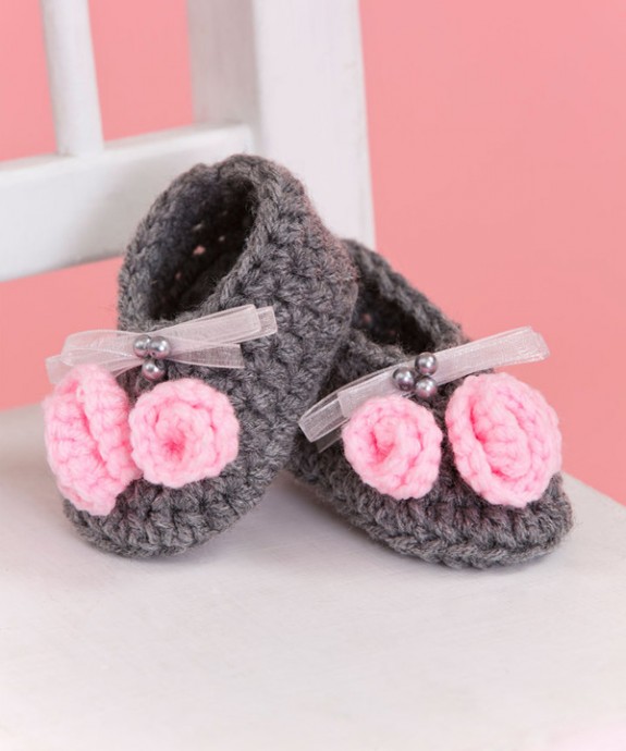 Crochet Little Miss Booties