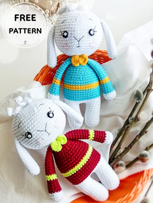 Crochet Kiara Amigurumi Bunny