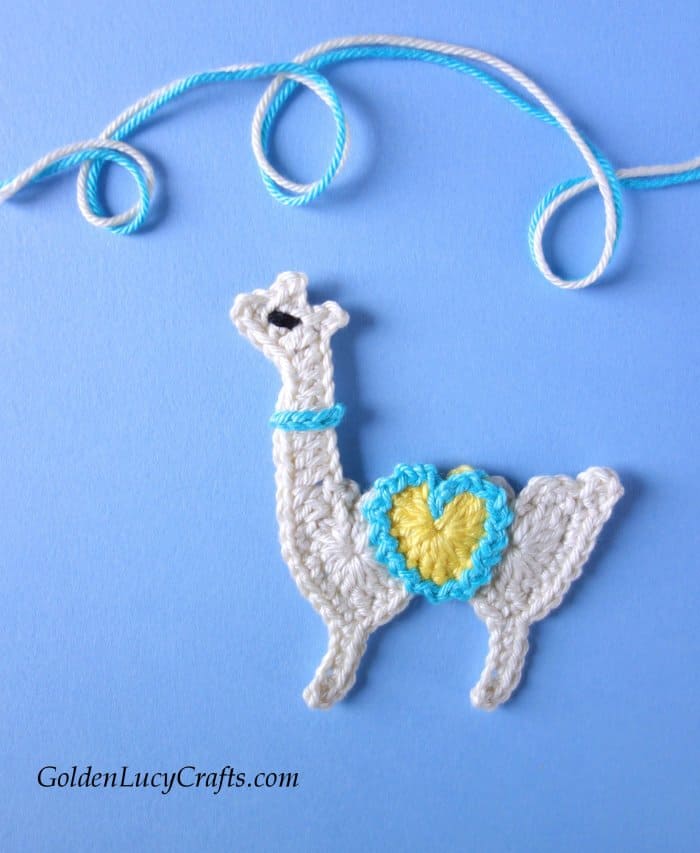 Create Your Adorable Crochet Llama Applique: Easy Step-by-Step Guide for Crafters of All Levels