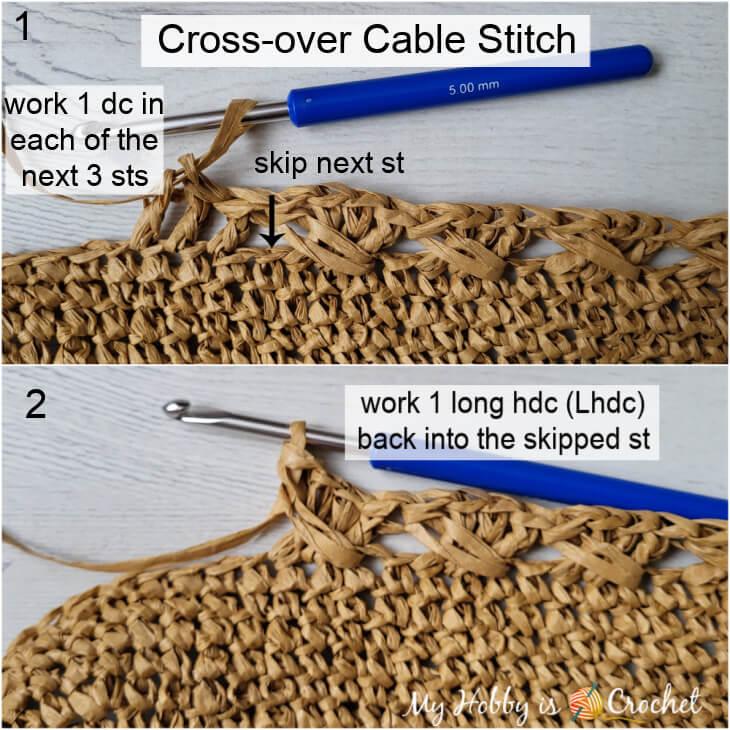 Create Your Trendy Crochet Raffia Beach Bag – The Essential Summer Accessory