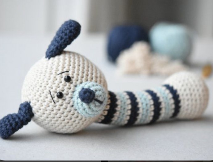 Create a Charming Puppy Rattle Amigurumi: A Fun and Easy Crochet Toy for Kids Create a Charming Puppy Rattle Amigurumi: A Fun and Easy Crochet Toy for Kids