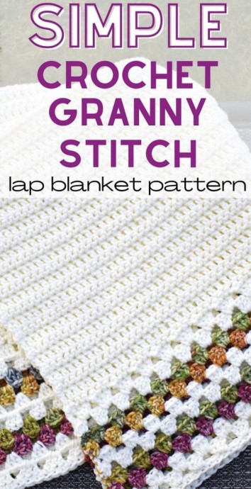 Cozy Up with a Simple Crochet Granny Stitch Blanket