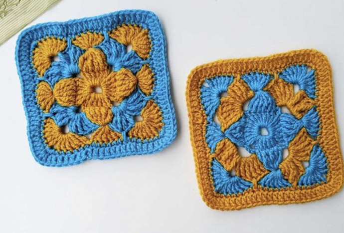 Crochet Cross Granny Square Pattern (FREE)