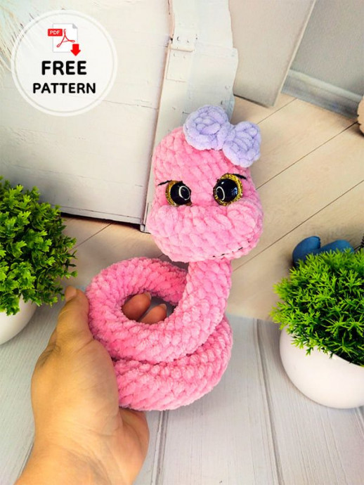 Create Your Own Adorable Crochet Amigurumi Plush Snake – A Fun Crafting Project Create Your Own Adorable Crochet Amigurumi Plush Snake – A Fun Crafting Project