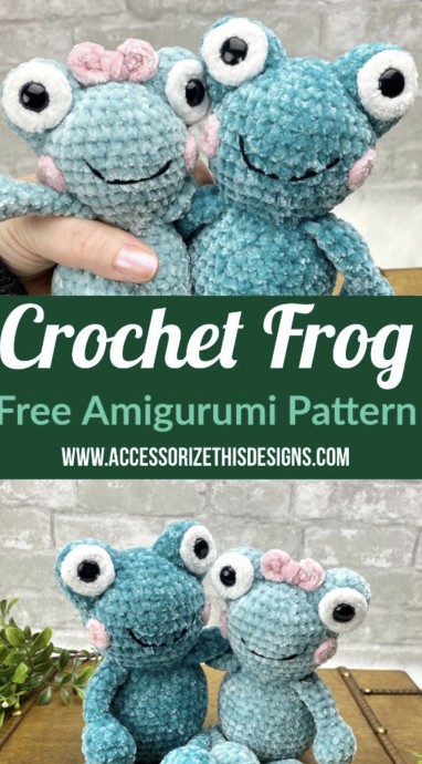 Crochet Frog Free Amigurumi Pattern