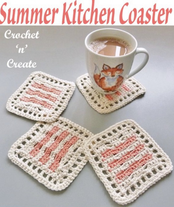 Enhance Your Kitchen Decor with Our Handmade Summer Kitchen Coaster Enhance Your Kitchen Decor with Our Handmade Summer Kitchen Coaster