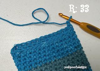 Crochet Cotton Pencil Bag