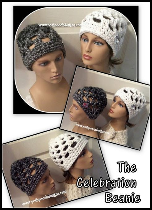 Crochet Celebration Beanie Hat - A Stylish Accessory for Every Occasion