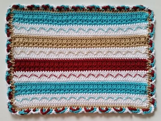 Create Your Own Vibrant Crochet Fiesta Placemat: A Step-by-Step Guide for Colorful Dining Table Decor Create Your Own Vibrant Crochet Fiesta Placemat: A Step-by-Step Guide for Colorful Dining Table Decor