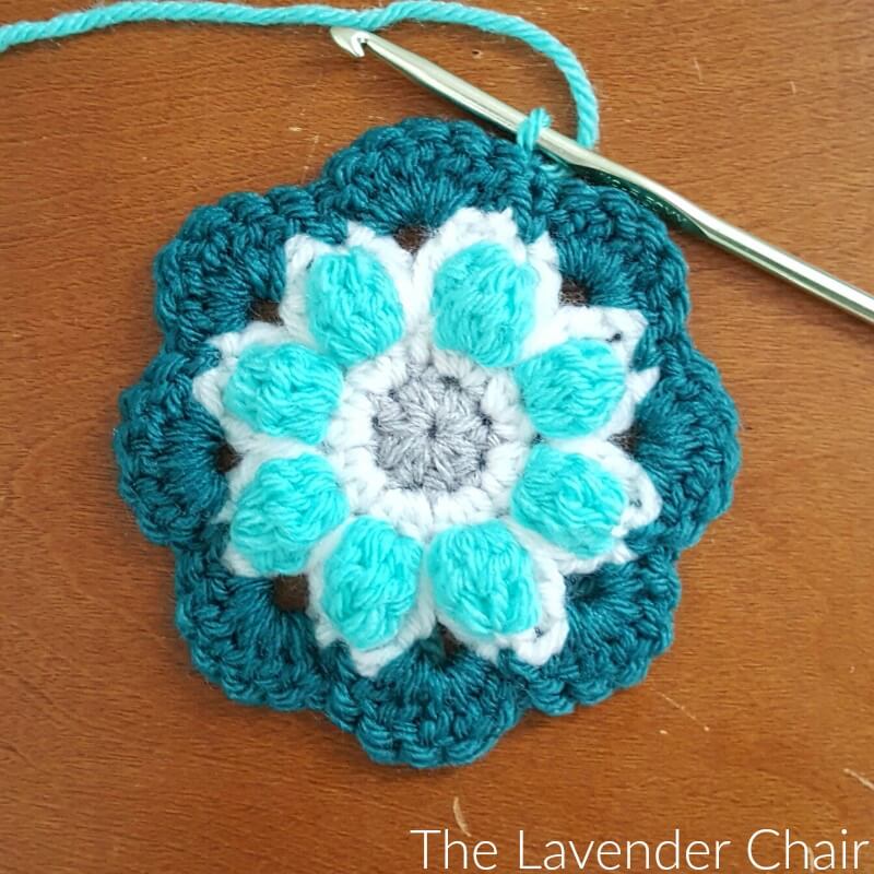 Create Your Own Stunning Crochet Cascading Dahlia Mandala Wall Hanging