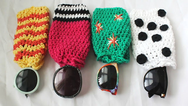 Create Your Own Crochet Drawstring Sunglass Case: Stylish Protection for Your Shades