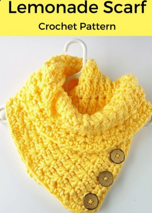 Brighten Your Wardrobe with the Charming Lemonade Scarf: A Crochet Delight Brighten Your Wardrobe with the Charming Lemonade Scarf: A Crochet Delight