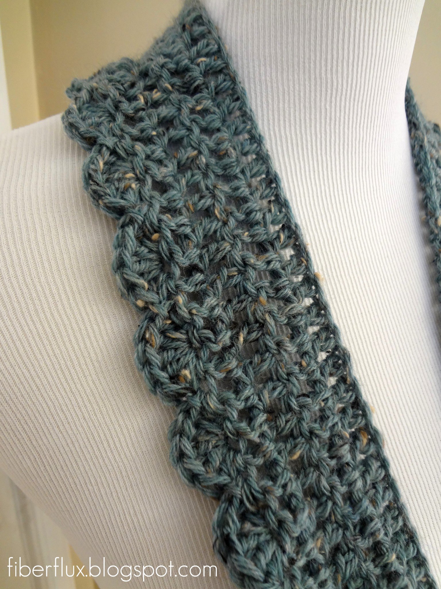 Create the Enchanting Ocean Air Scarf: A Step-by-Step Crochet Guide