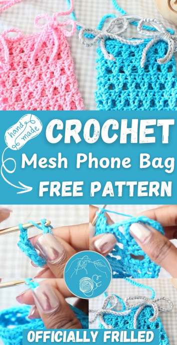 Create Your Own Stylish Crochet Phone Bag - A Complete Guide with Step-by-Step Instructions