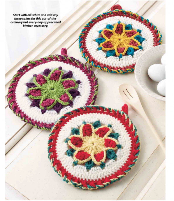 Create Charming Crochet Star Pot Holders for Your Home Decor or as Gifts