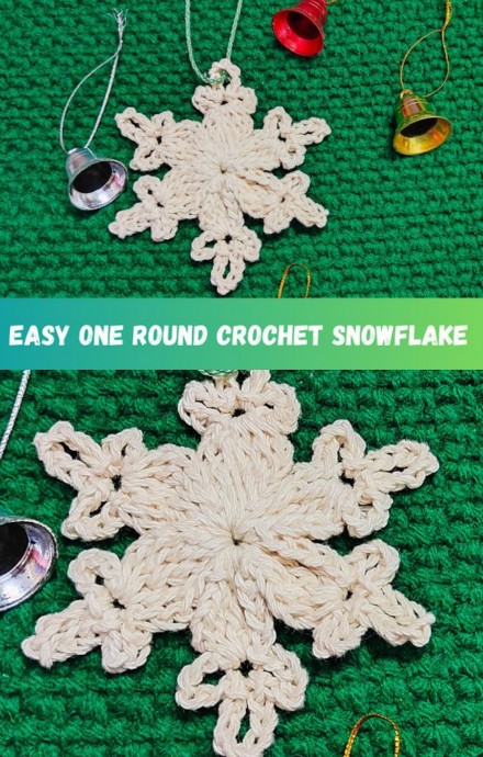 Create Beautiful Handcrafted Crochet Snowflakes with Simple Steps Create Beautiful Handcrafted Crochet Snowflakes with Simple Steps