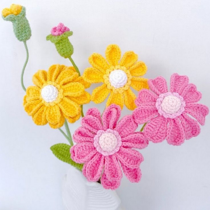 Create Beautiful Crochet Zinnia Flowers: A Step-by-Step Guide for All Skill Levels