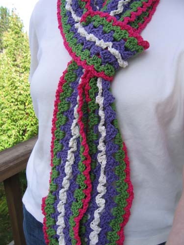 Crochet Fiesta Scarf