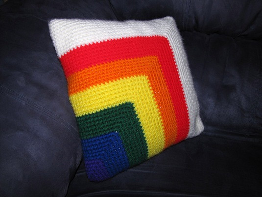 Create a Cozy Crochet Mitered Corner Pillow for Your Home Decor Create a Cozy Crochet Mitered Corner Pillow for Your Home Decor