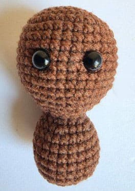 Crochet Little Brown Bear Amigurumi