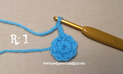 Crochet Granny Flower Square