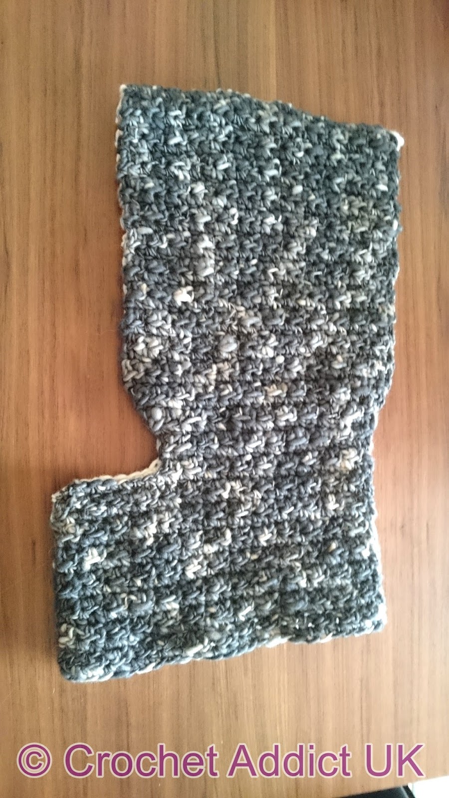 Crochet Night and Day Hooded Cowl