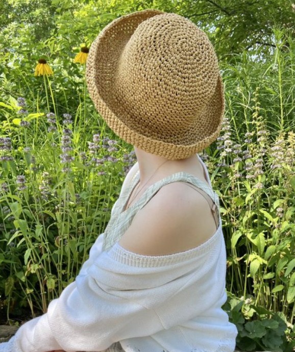 Crochet Bucket Sun Hat