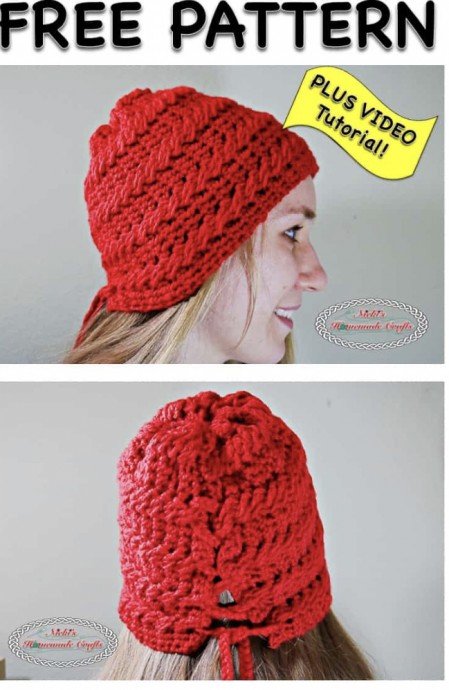 Lovely Tie-Up Beanie