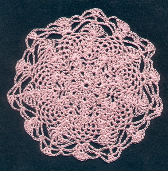 Create Your Own Crochet Pink Cloud Puffs Doily – A Step-By-Step Guide