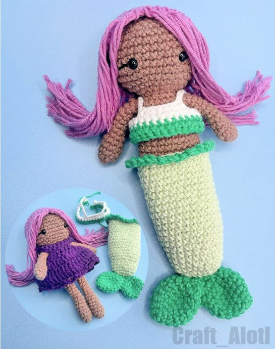 Create Your Own Adorable Crochet Amigurumi Mermaid Doll – A Fun and Magical DIY Project Create Your Own Adorable Crochet Amigurumi Mermaid Doll – A Fun and Magical DIY Project