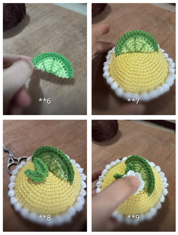 Create Adorable Crochet Mini Lime Pies: A Fun and Whimsical Project