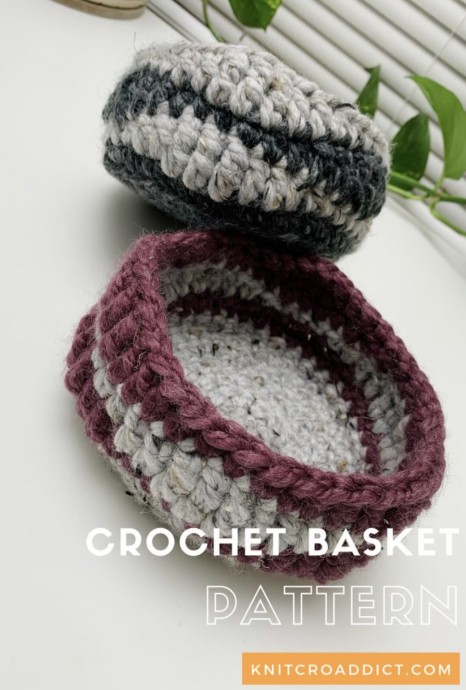 Crochet a Key Basket
