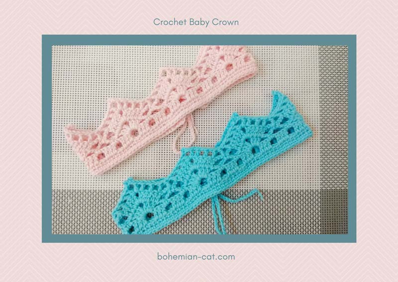 Enhance Your Little One's Outfit with a Unique Handcrafted Crochet Baby Crown