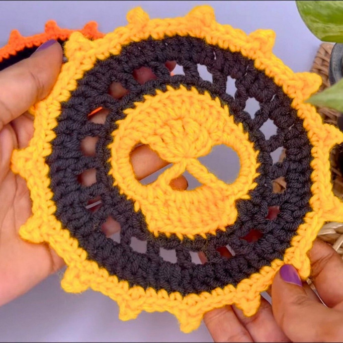 Create Your Own Crochet Halloween Skull Coasters for a Spooky Touch