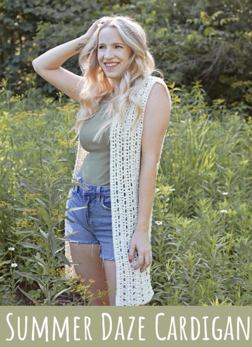 Summer Daze Cardigan Crochet Pattern - Versatile and Stylish Design for Warm Months Summer Daze Cardigan Crochet Pattern - Versatile and Stylish Design for Warm Months