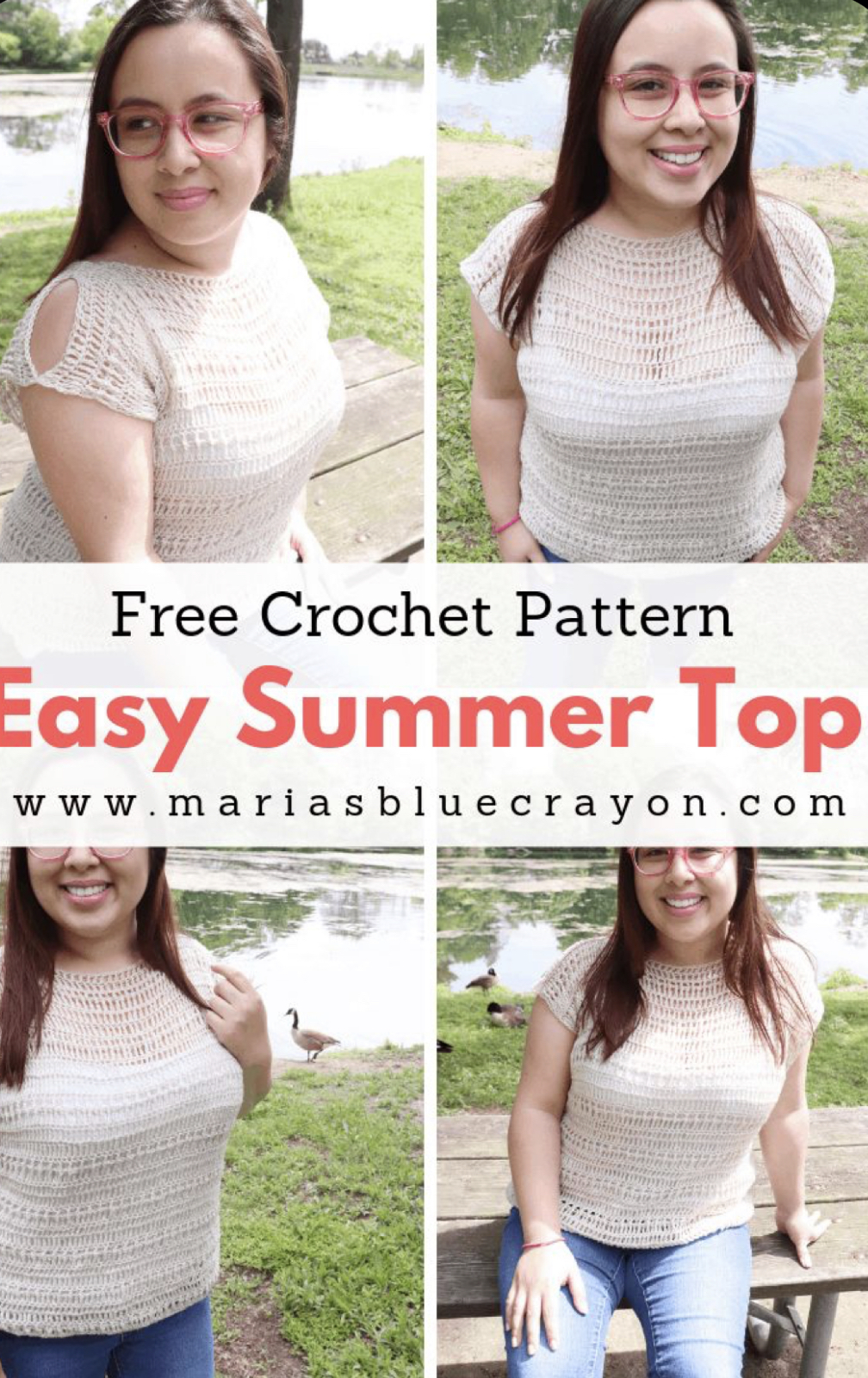 How to Crochet a Light Summer Top (Free Pattern) – FREE CROCHET PATTERN ...
