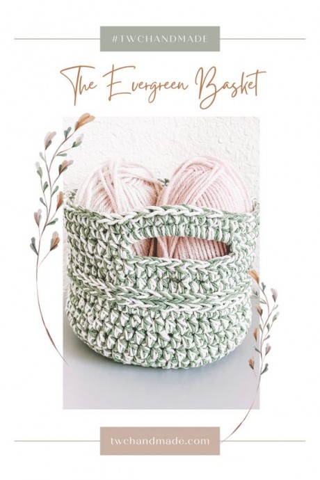 Create Your Own Basket of Eternal Greenery: A Step-by-Step Crochet Guide