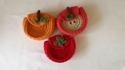 Crochet Fruit Pouches