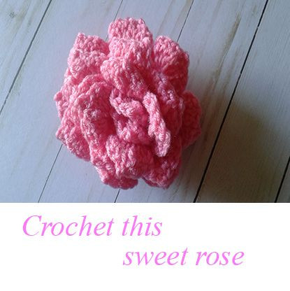 Create Beautiful Crochet Sweet Rose with This Intricate Pattern Guide