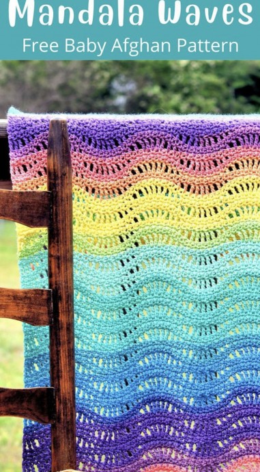 Create a Stunning Mandala Baby Blanket with This Easy Crochet Pattern Create a Stunning Mandala Baby Blanket with This Easy Crochet Pattern