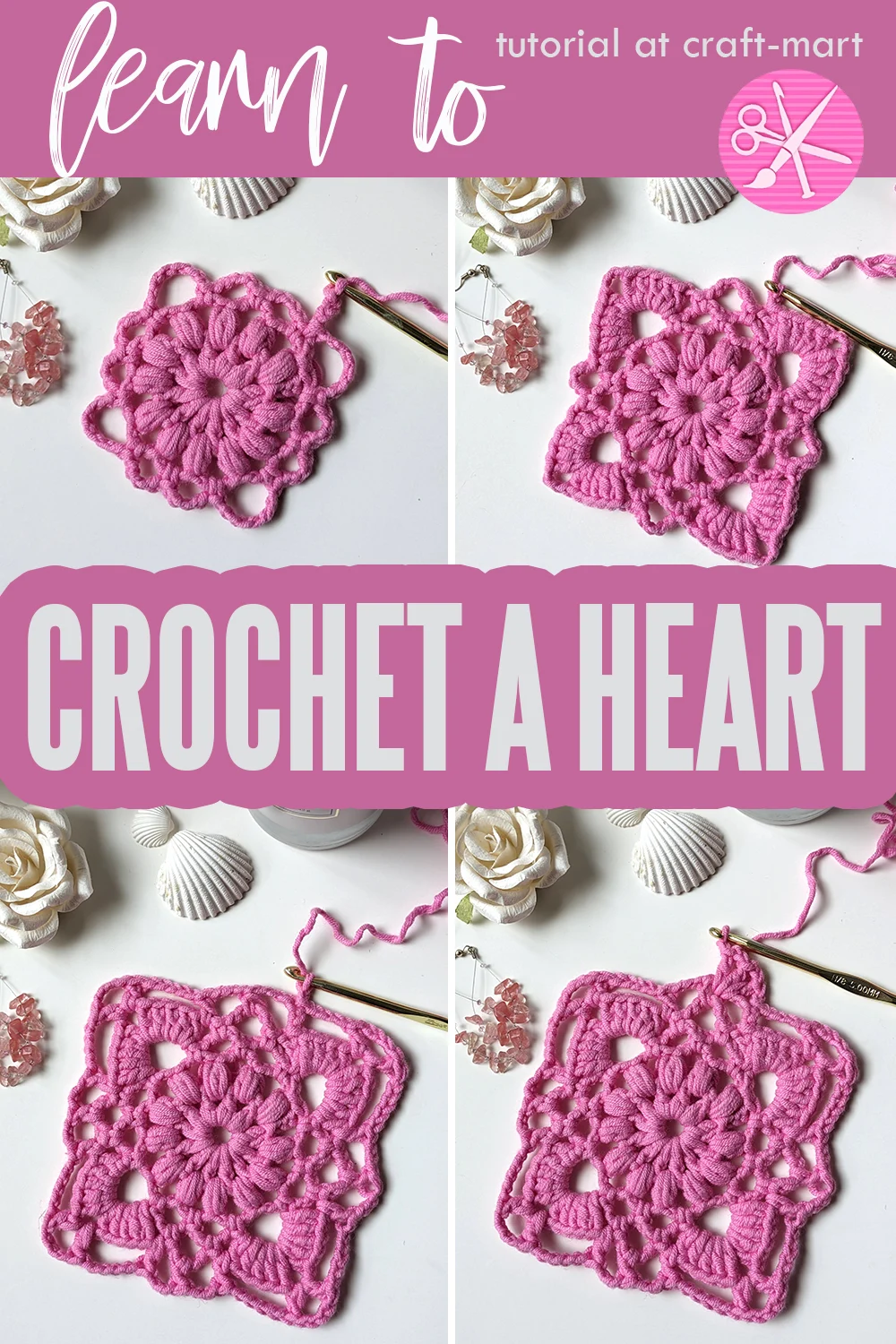 Crochet Adorable Heart