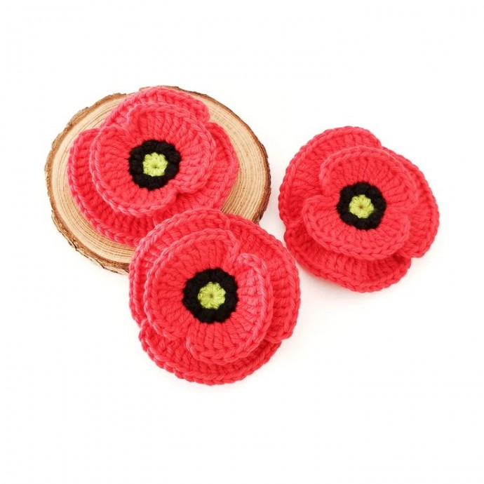 Create Charming Crochet Poppy Flowers: A Complete Guide with Materials and Instructions Create Charming Crochet Poppy Flowers: A Complete Guide with Materials and Instructions