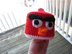 Create a Fun Crochet Red Angry Bird Toilet Paper Cosy for Your Bathroom Create a Fun Crochet Red Angry Bird Toilet Paper Cosy for Your Bathroom